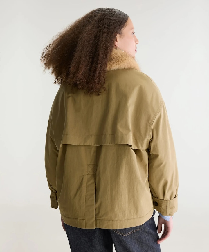 Dames jas groen