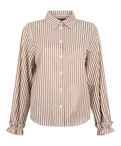 Dames blouse bruin