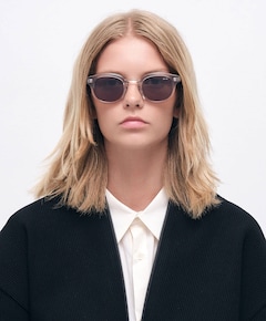 Heren zonnebril beige