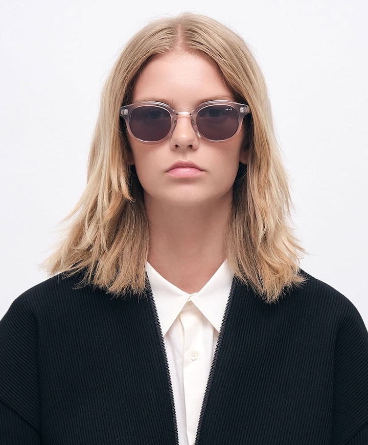 Heren zonnebril beige