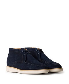 heren veterboots blauw