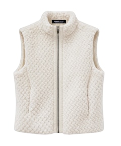 Dames gilet ecru