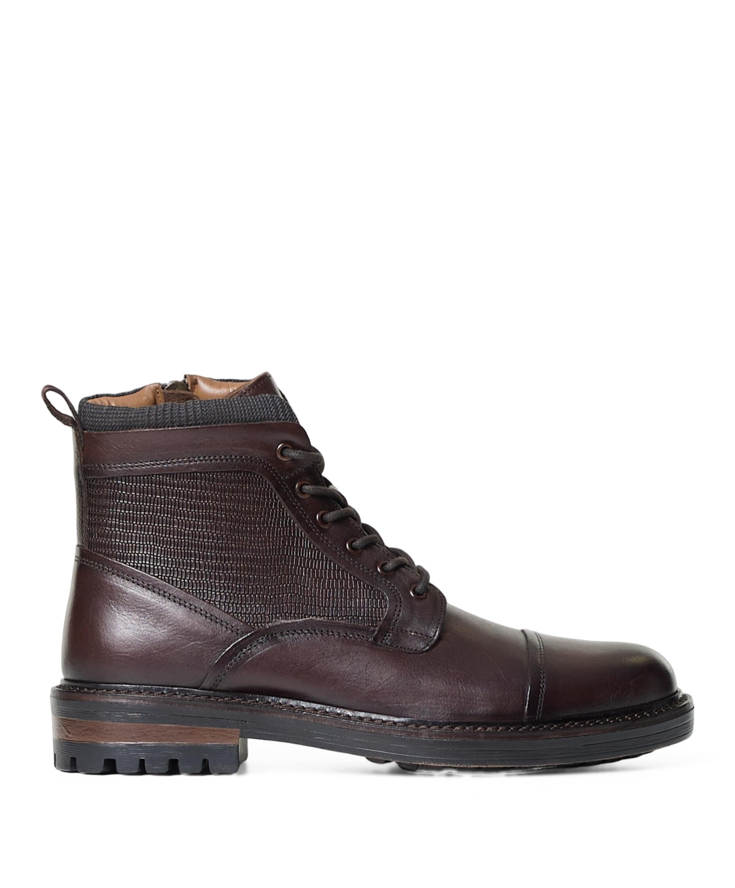 heren veterboots bruin
