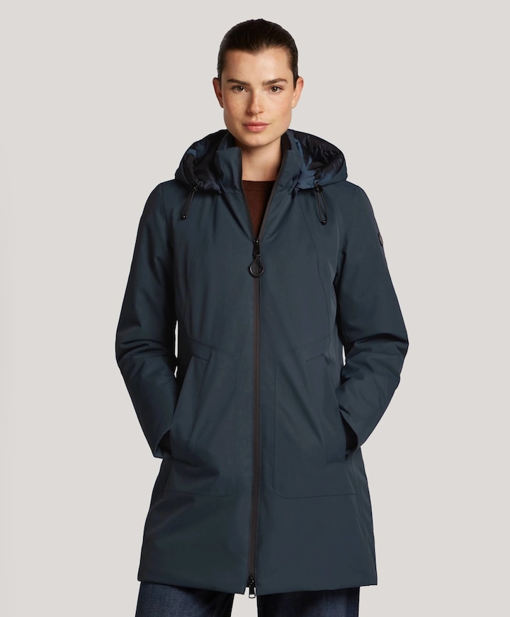 Dames jas blauw