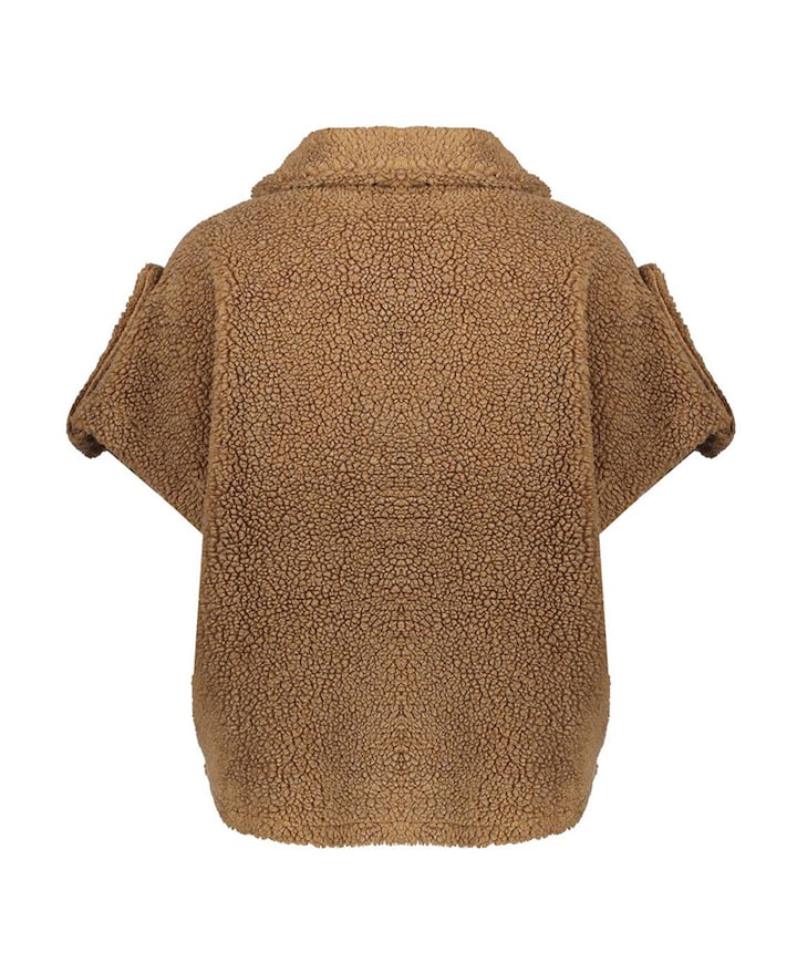 Dames cape beige