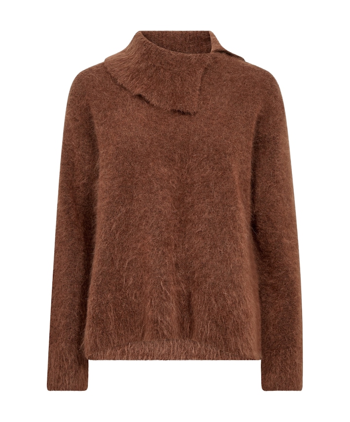 Dames trui bruin