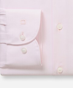 Heren overhemd lange mouw roze