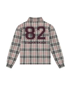 Meisjes blouse lange mouw roze