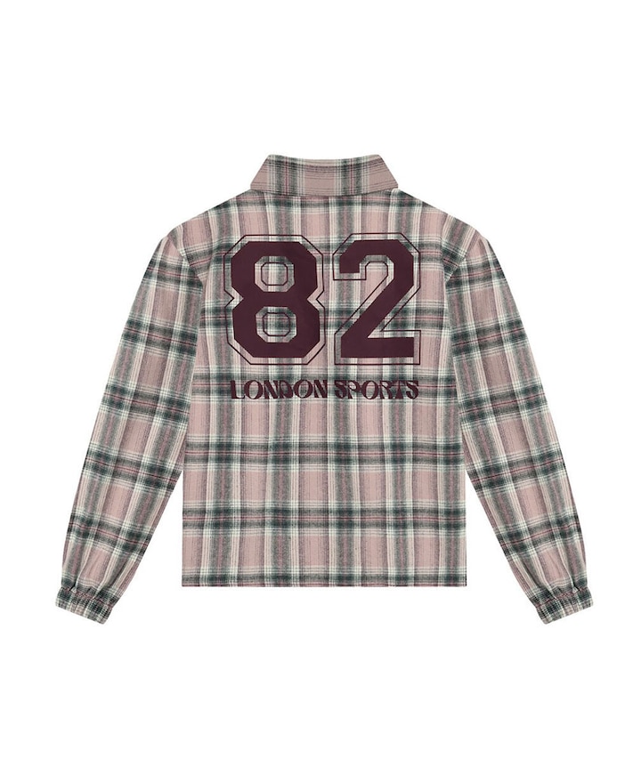 Meisjes blouse lange mouw roze