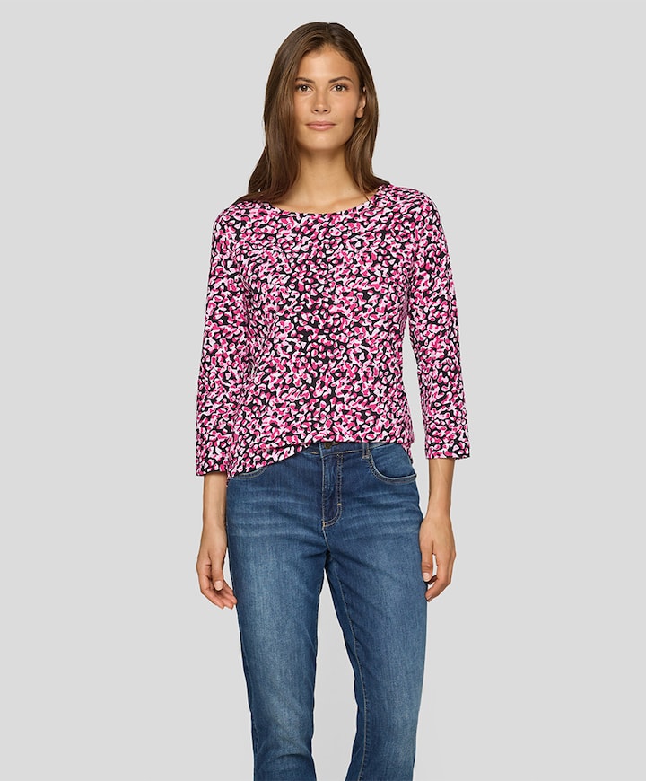 Dames longsleeve roze