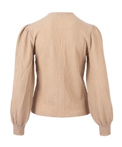 Dames blouse beige
