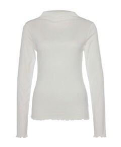 Dames longsleeve ecru