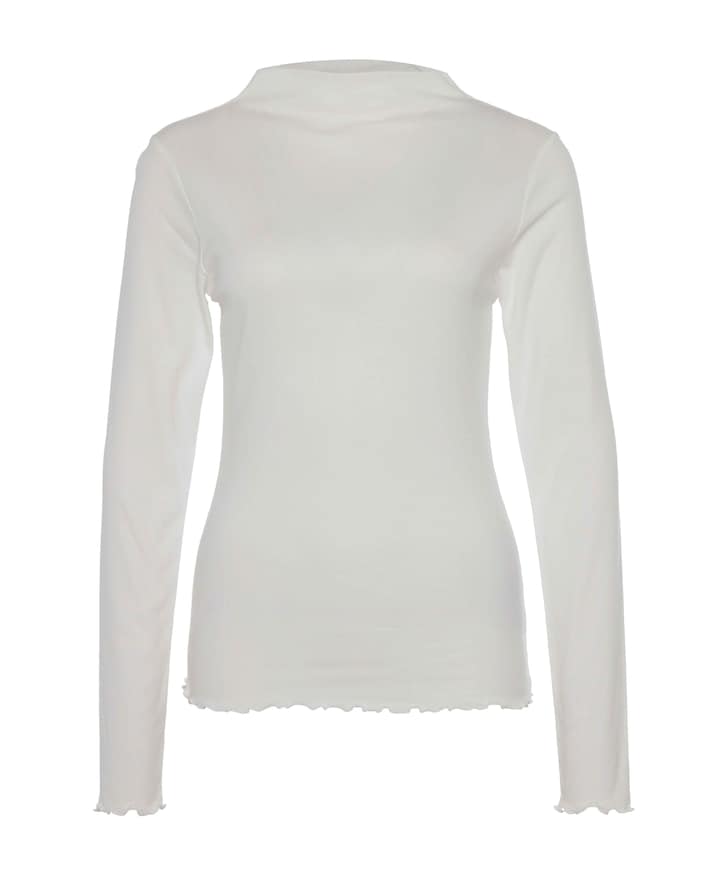 Dames longsleeve ecru