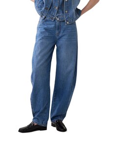 Cocoon fit Soft comford twill dames jeans blauw