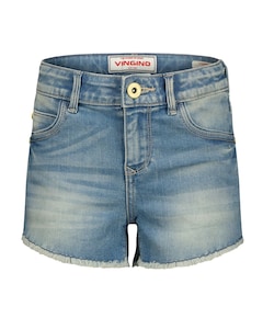 Daizy meisjes korte broek blauw