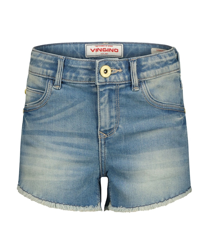 Daizy meisjes korte broek blauw