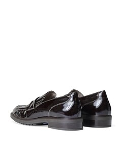 dames loafers bruin