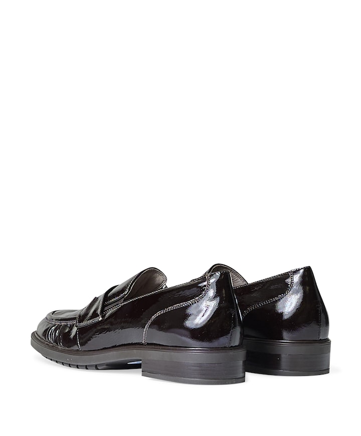 dames loafers bruin