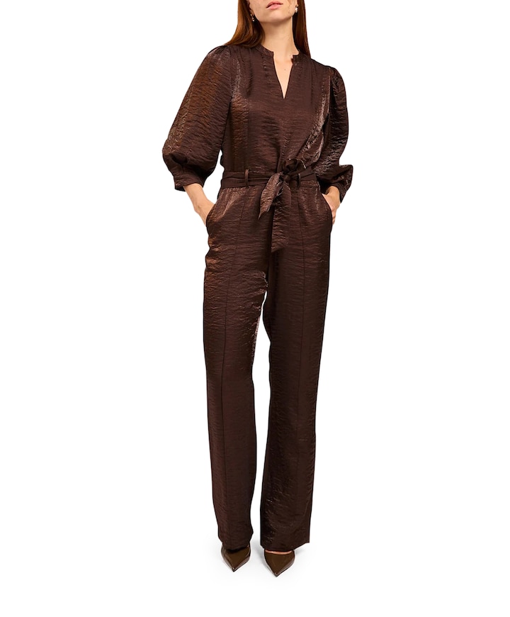HELLEN SHINE  VIS 521 jumpsuit bruin