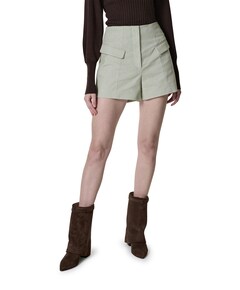 DENISE high waisted korte broek groen