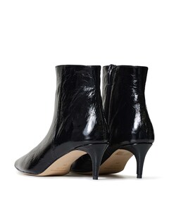 Barbara dames enkellaarzen zwart