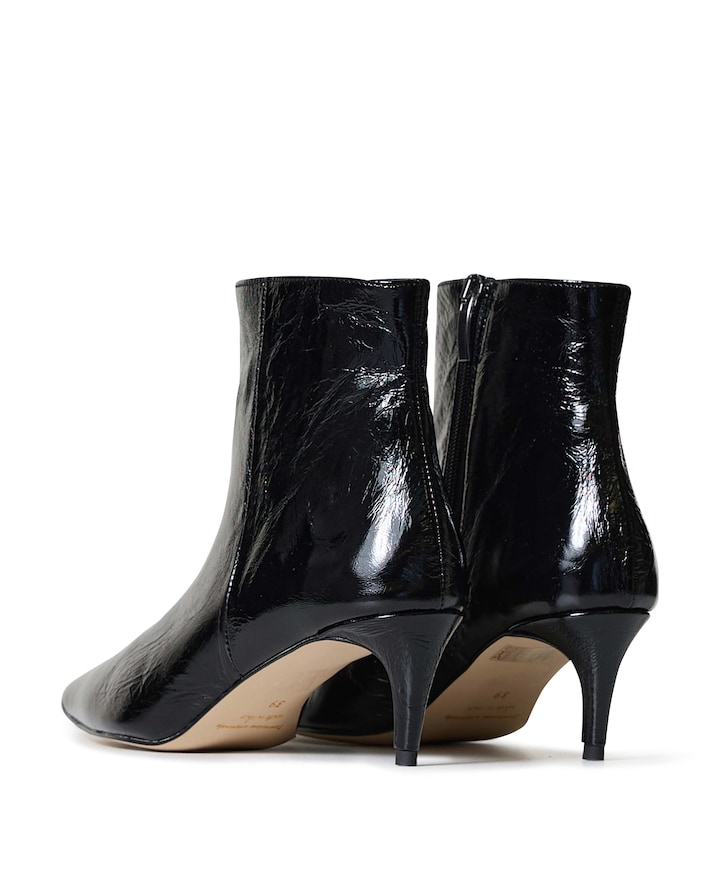 Barbara dames enkellaarzen zwart