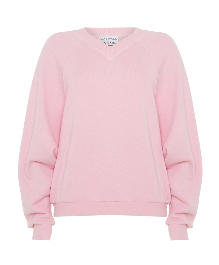 Dames sweater roze