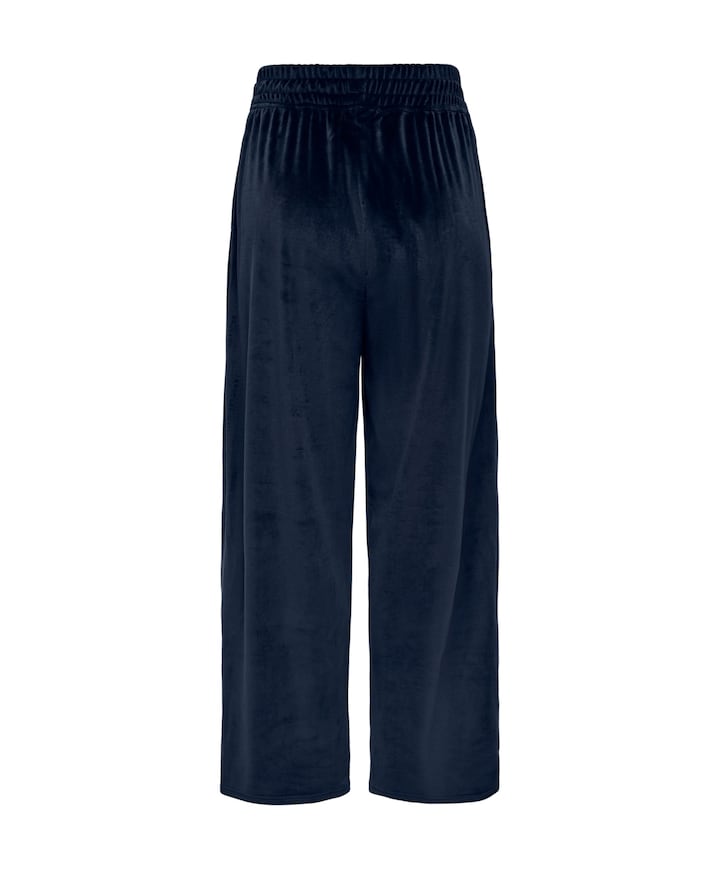 ONPELSA HW WIDE VELVET PNT dames trainingsbroek blauw