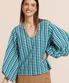 Dames blouse groen