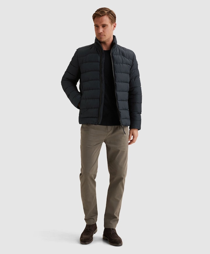 Heren jas blauw