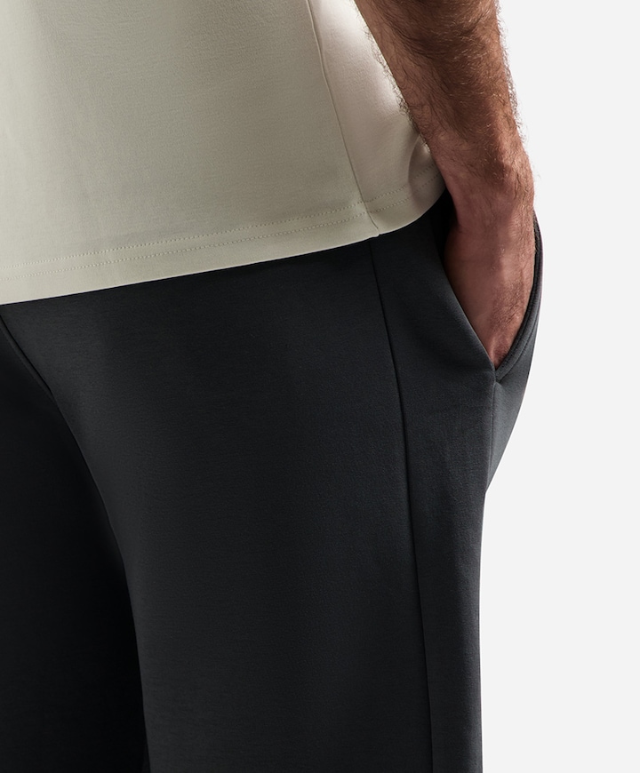 Short Jersey heren korte broek grijs