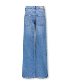KOGHOPE HW WIDE BUTTON DNM PIM meisjes jeans blauw