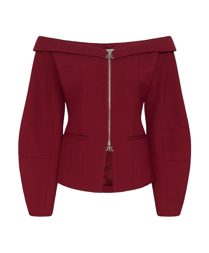 Dames top rood