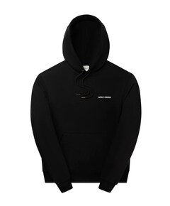 Heren hoodie zwart