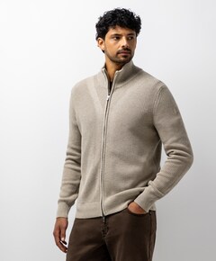 Heren vest beige