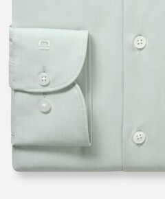 Heren overhemd lange mouw groen