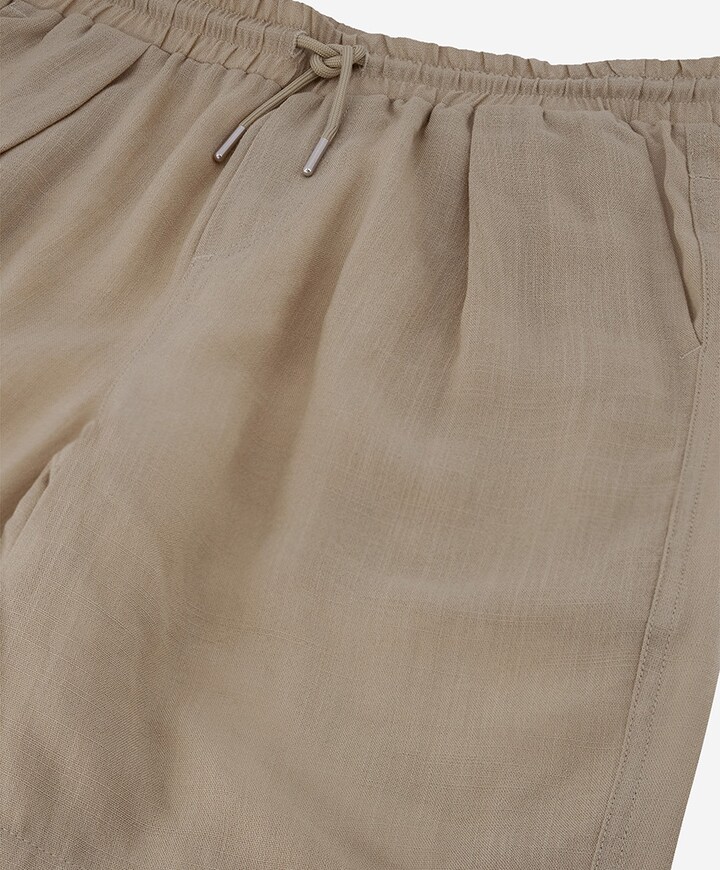 Luis korte broek beige