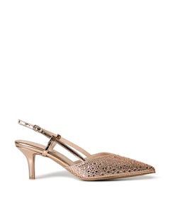 dames slingbacks roze