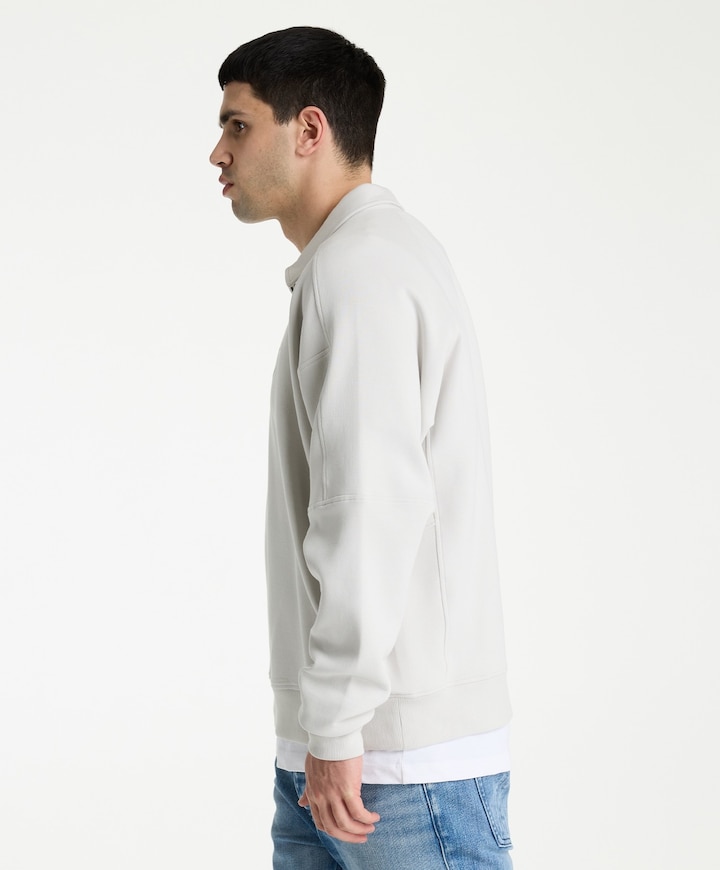 Heren sweater grijs