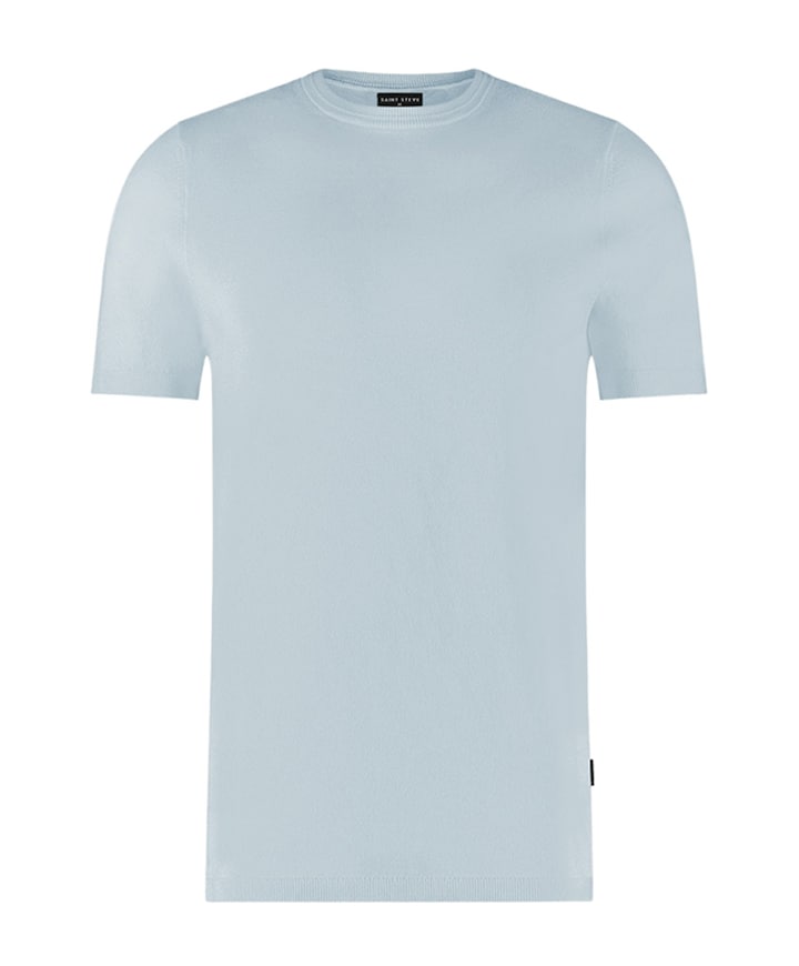 Heren T-shirt blauw