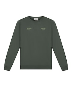 Heren sweater groen