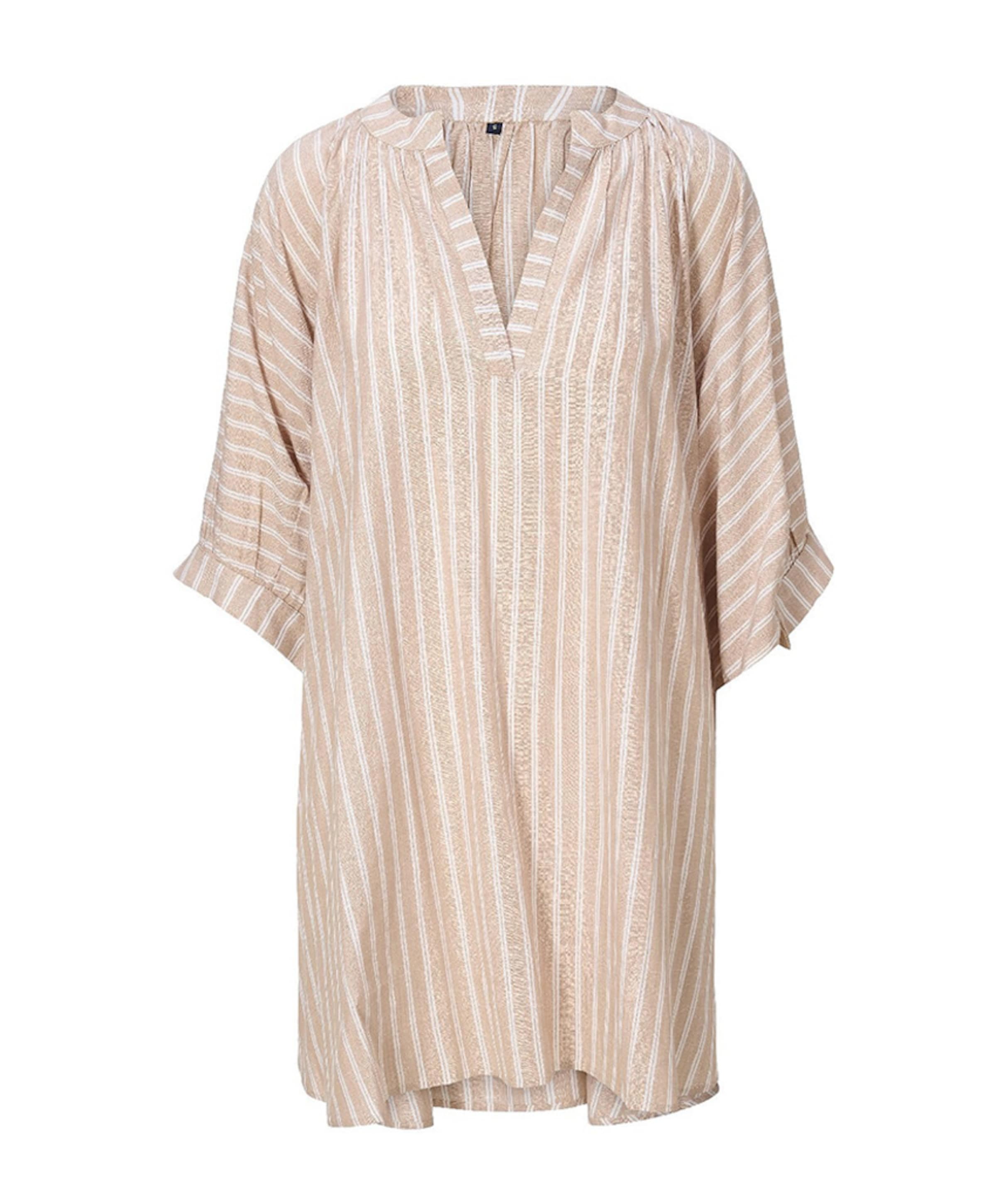 Dames nachthemd beige