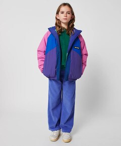 Uniseks omkeerbare jas multicolor