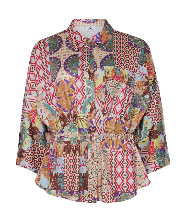 Dames blouse multicolor