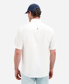 Heren overhemd korte mouw wit