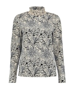 Dames longsleeve zwart