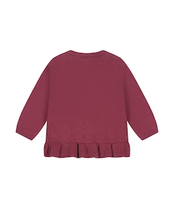 Meisjes trui bordeaux