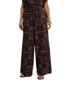 Grace paisley dames broek bruin