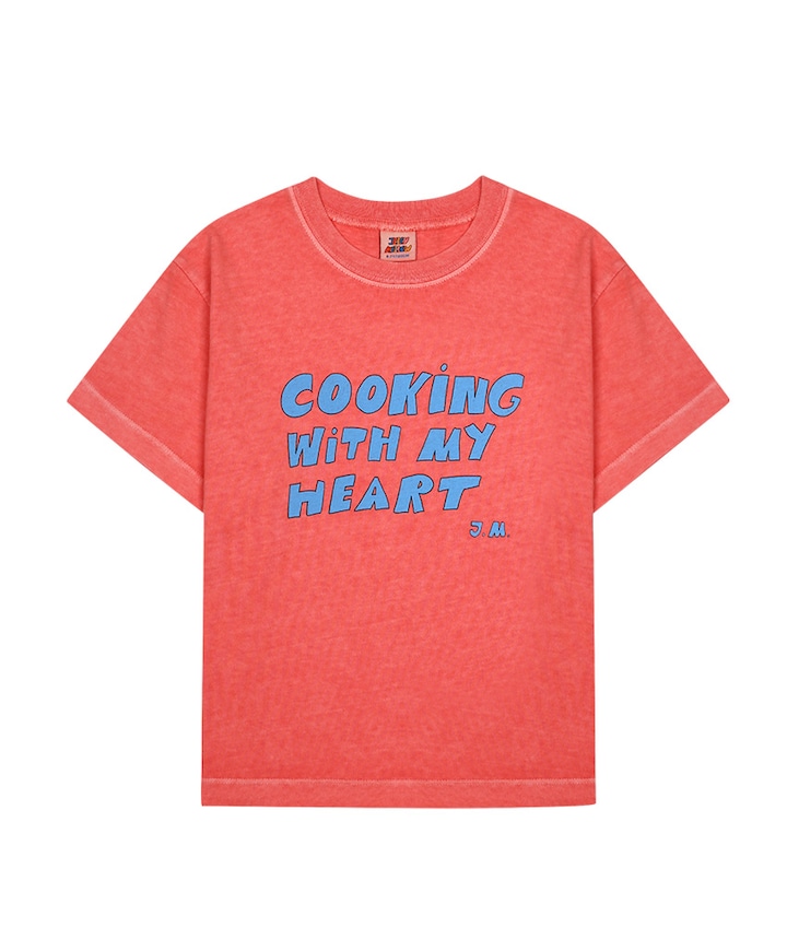 Uniseks T-shirt rood