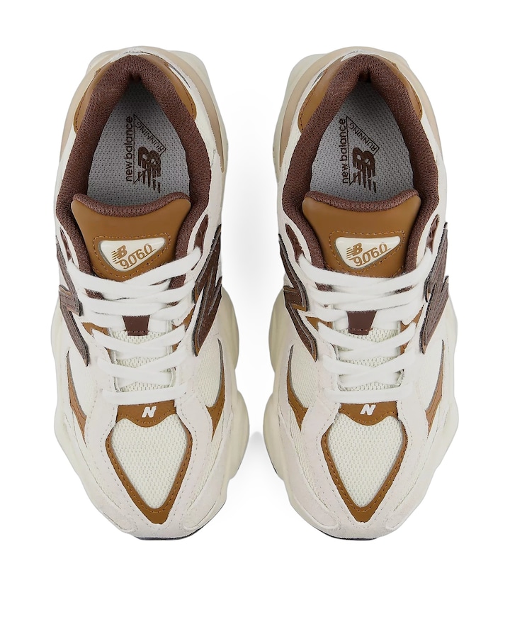 9060 uniseks sneakers  ecru